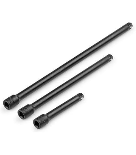 TEKTON 3/8 Inch Drive Impact Extension Set, 3-Piece | SIA91000